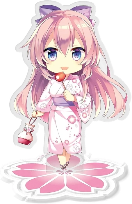 hatsune miku - figure acryl - sakura megurine luka