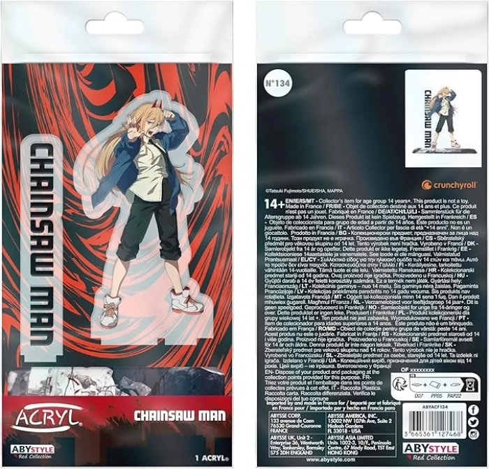 chainsaw man - figure acryl - power