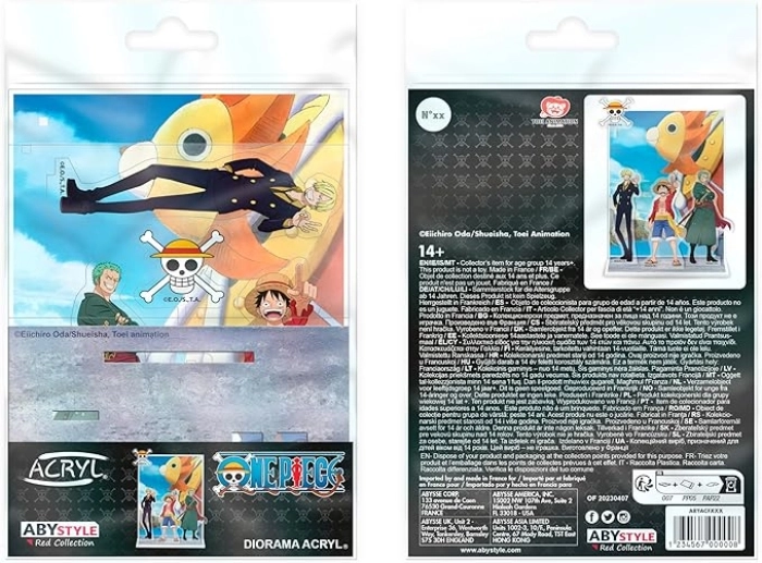 one piece - diorama acryl - monster trio