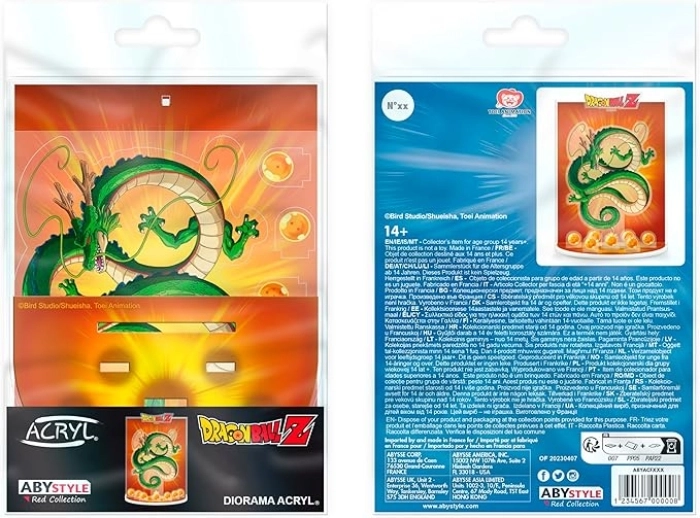 dragon ball z - diorama acryl - drago shenron