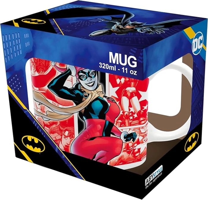 dc comics - tazza 320ml - harley quinn
