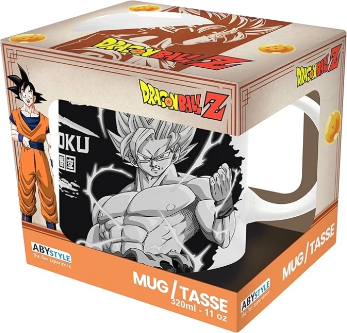 dragon ball z - tazza 320ml - goku b&w