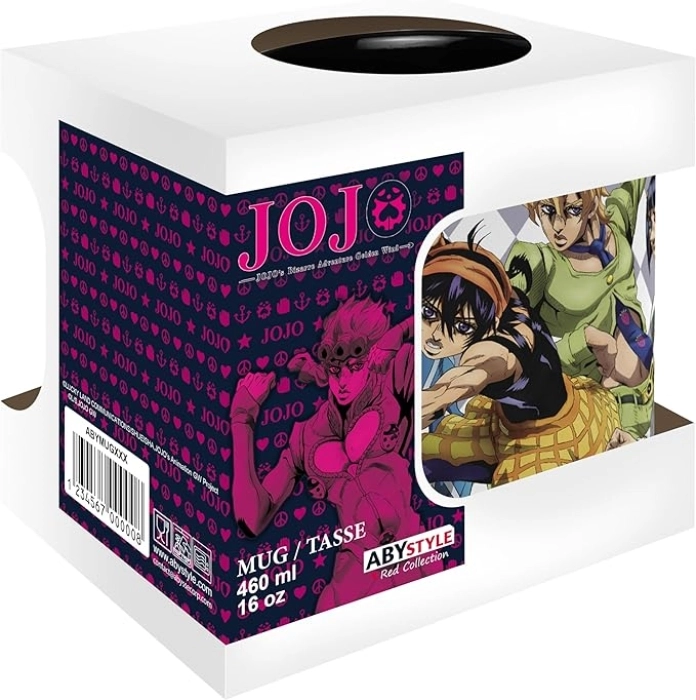 jojo's bizarre adventure - tazza 460ml - golden wind