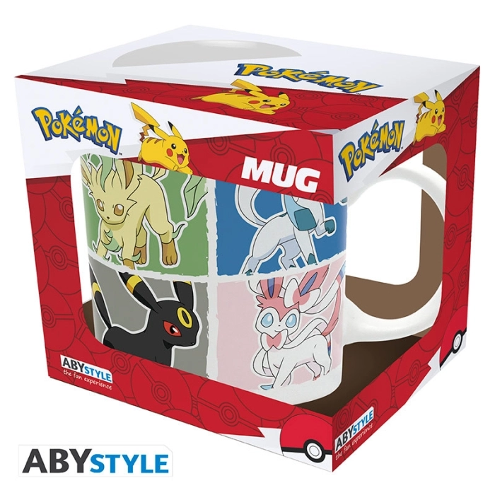 pokemon - tazza 320ml - eevee evolutions