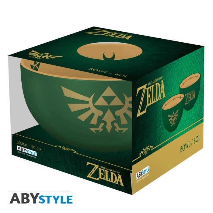 the legend of zelda - ciotola 600ml - stemma hylian