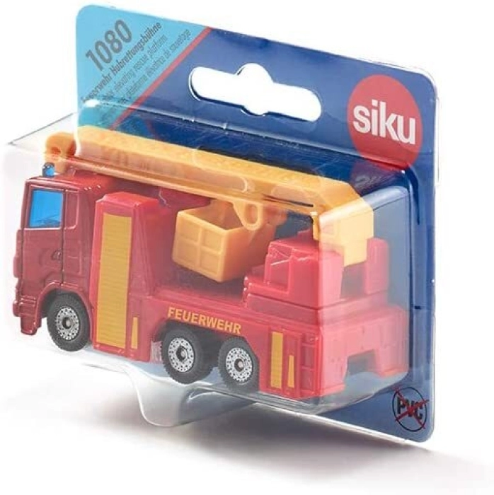 camion dei pompieri con piattaforma