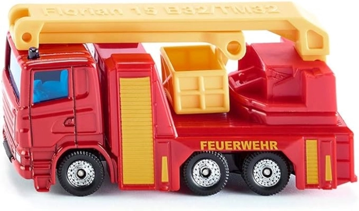 camion dei pompieri con piattaforma
