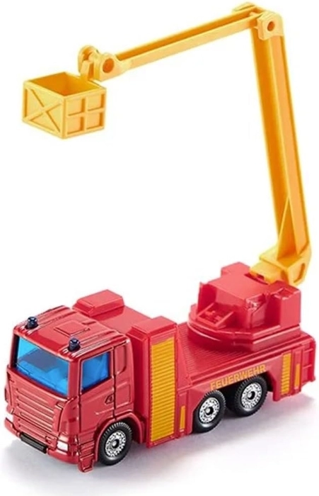 camion dei pompieri con piattaforma