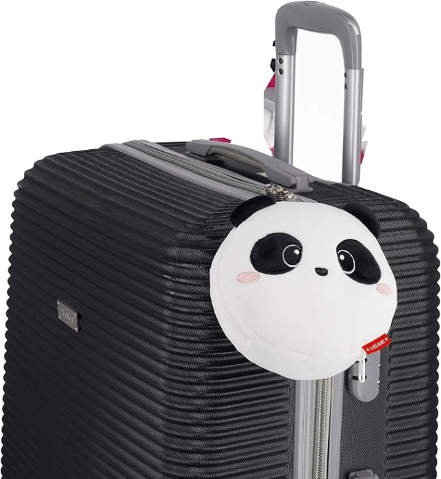 cuscino da viaggio con mascherina da notte - panda