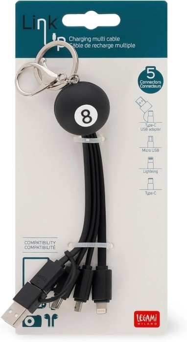 cavo di ricarica multiplo - 8 ball