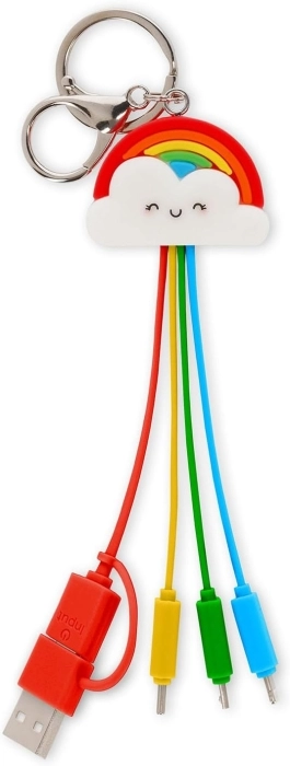 cavo di ricarica multiplo colorato - arcobaleno