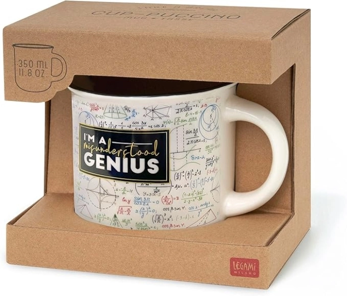 tazza in porcellana - cup-puccino - genius: 1