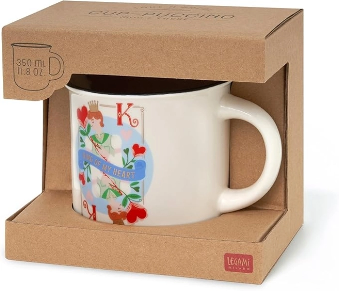 tazza in porcellana - cup-puccino - king: 1