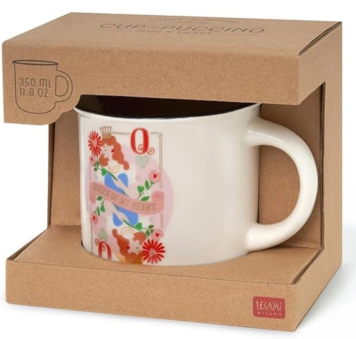 tazza in porcellana - cup-puccino - queen
