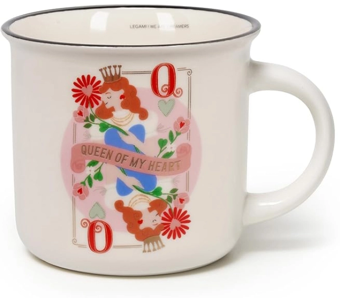 tazza in porcellana - cup-puccino - queen