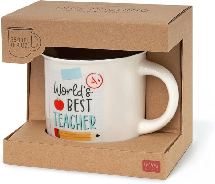 tazza in porcellana - cup-puccino - teacher