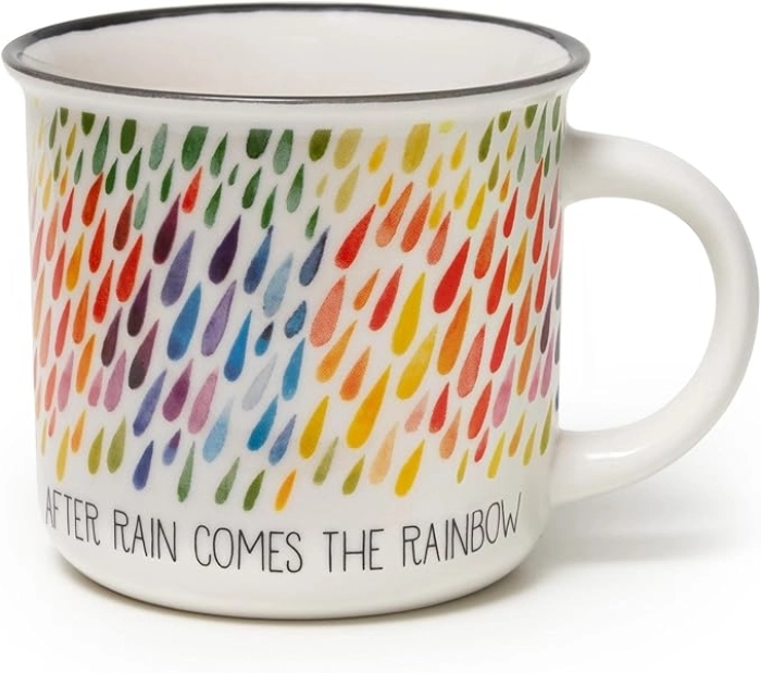 tazza in porcellana - cup-puccino - after rain