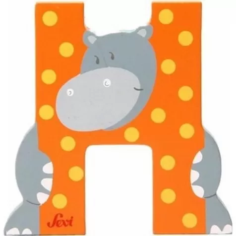 lettera h hippopotam