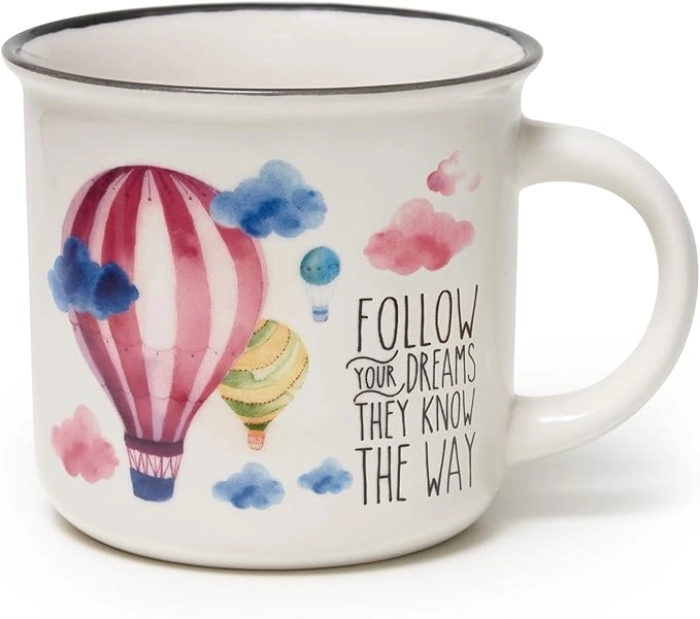 tazza in porcellana - cup-puccino - air balloon