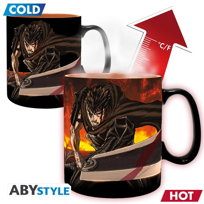 berserk - tazza termosensibile 460ml
