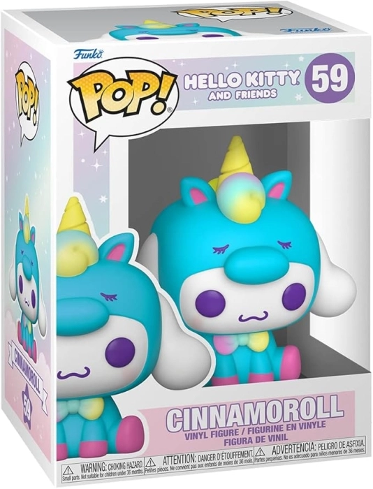 hello kitty and friends - cinnamoroll - funko pop! 59