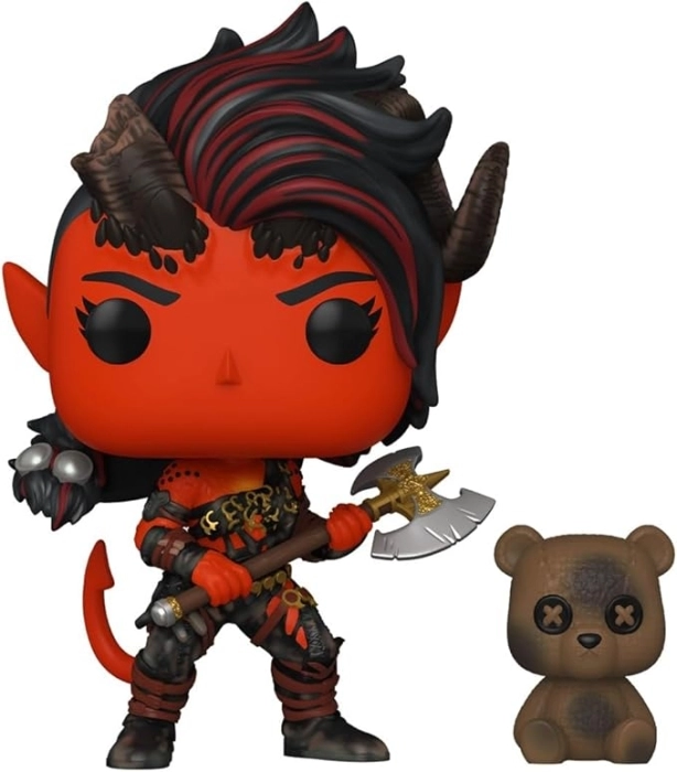 baldur's gate - karlach with clive - funko pop! 1018