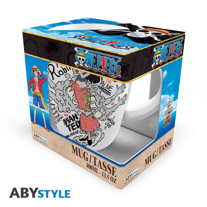 one piece - tazza 400ml - nico robin