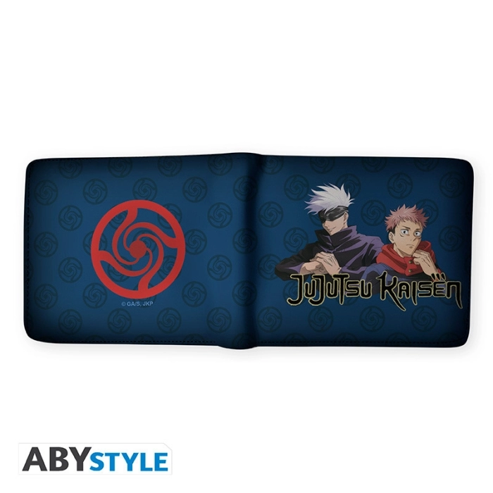 jujutsu kaisen - portafoglio pieghevole - itadori & gojo