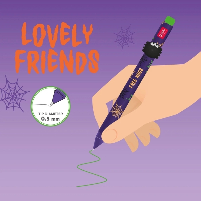 penna gel - lovely friends - spider
