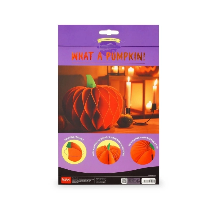 zucca di halloween pieghevole - what a pumpkin!
