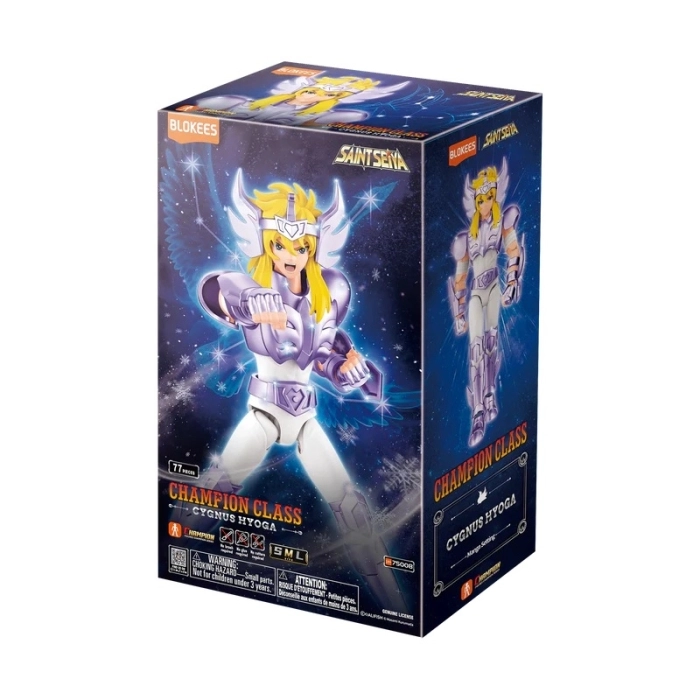 saint seiya - champion class - cygnus hyoga - 43pz