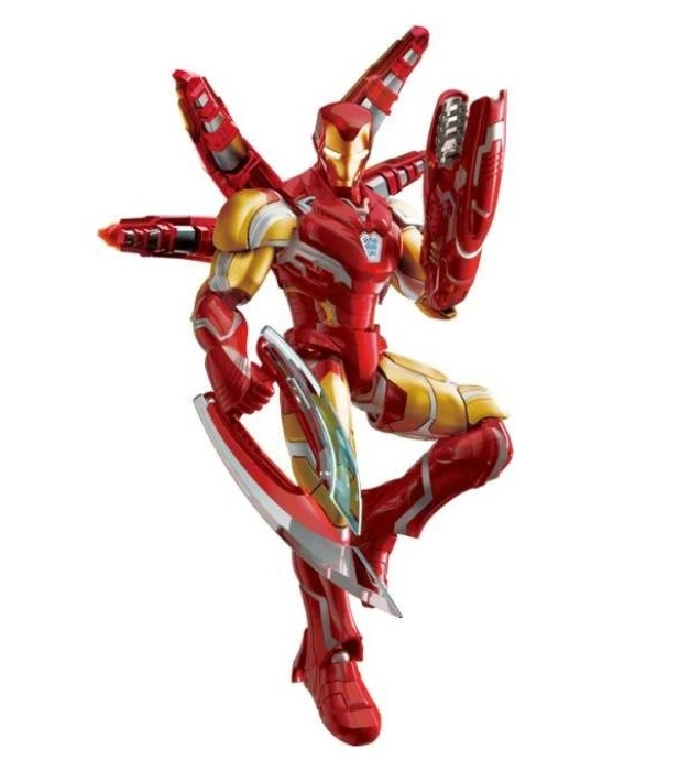 marvel - champion class 01 - iron man - 167pz