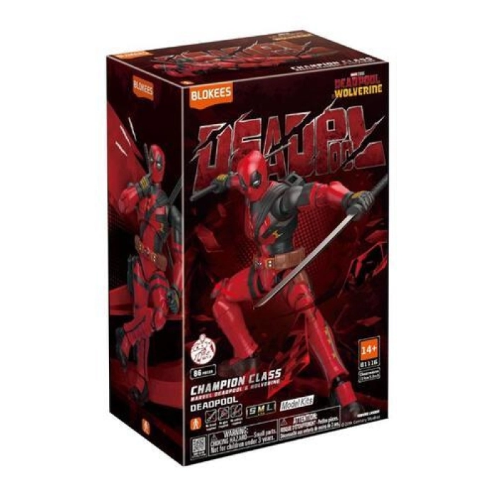 marvel - champion class 04 - deadpool - 90pz