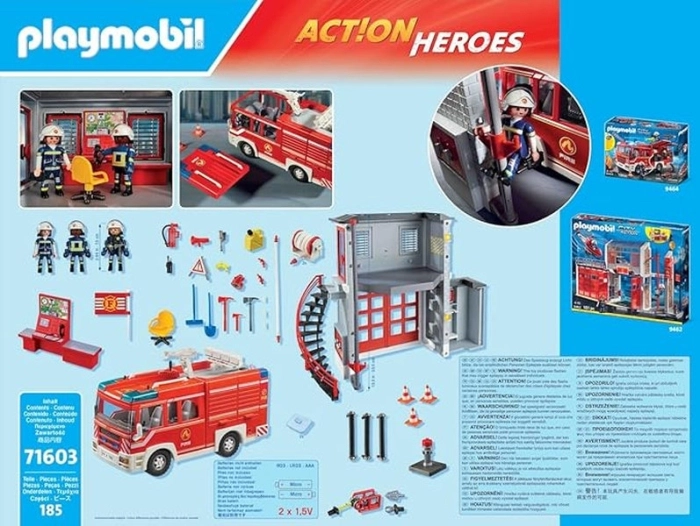 mega set dei vigili del fuoco
