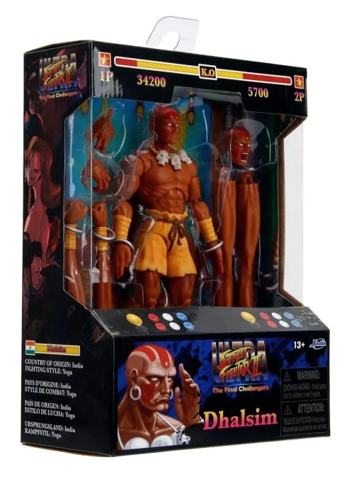 street fighter ii - dhalsim - action figure 15cm