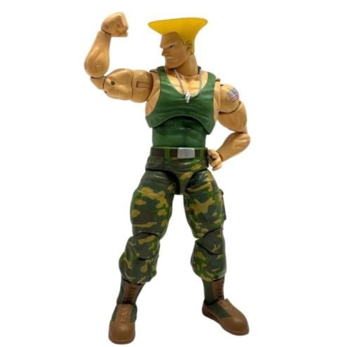 street fighter ii - guile - action figure 15cm