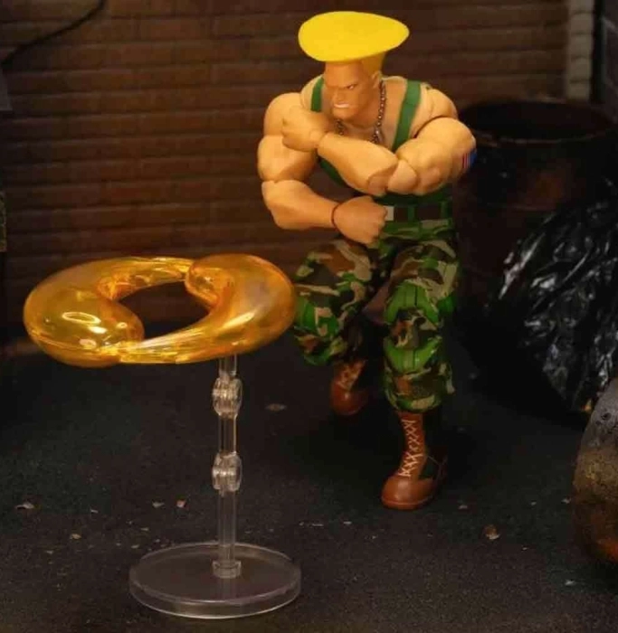 street fighter ii - guile - action figure 15cm