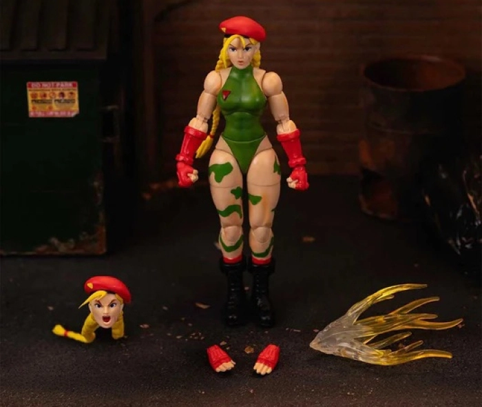 street fighter ii - cammy - action figure 15cm