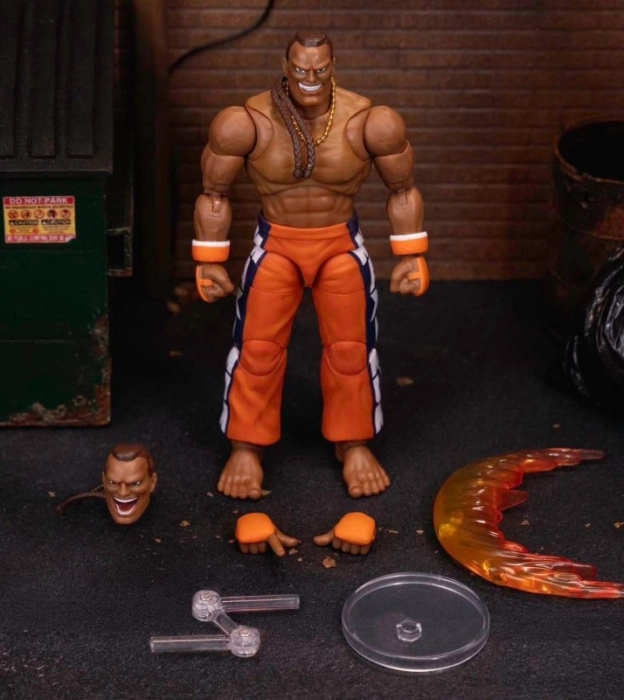 street fighter ii - dee jay - action figure 15cm