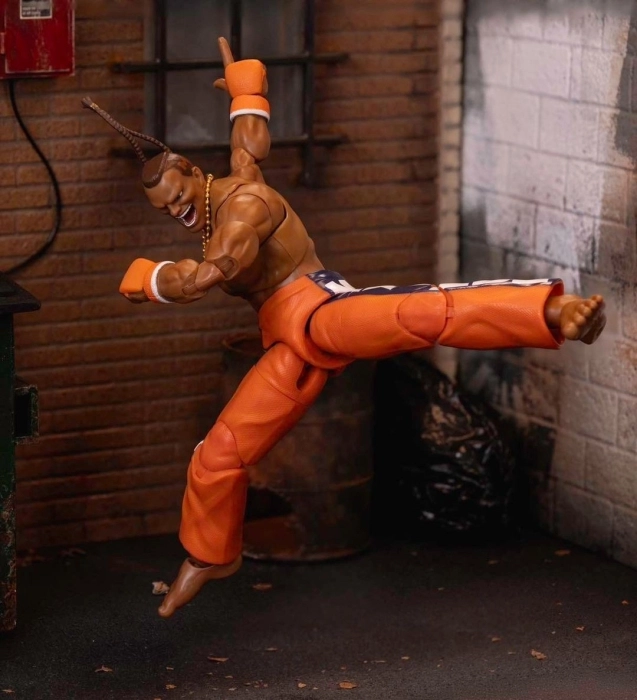 street fighter ii - dee jay - action figure 15cm
