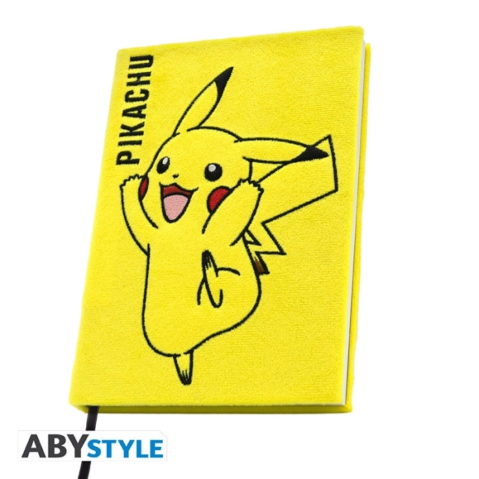 pokemon - quaderno peluche a5 - pikachu