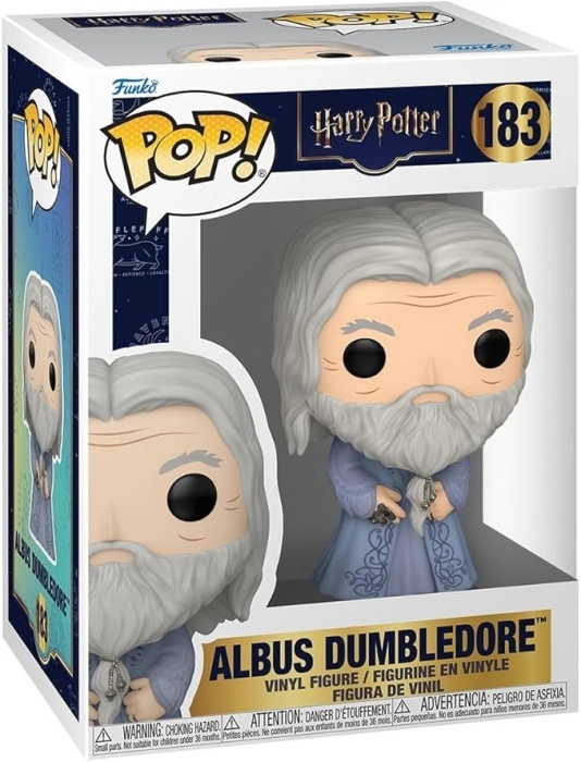 harry potter - albus dumbledore 9cm - funko pop! 183