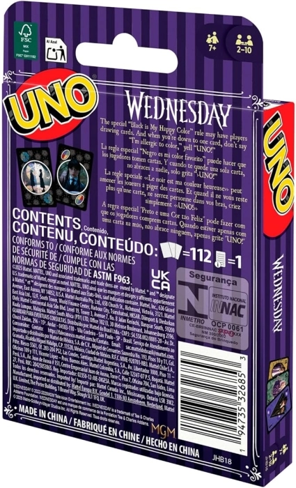 uno - wednesday