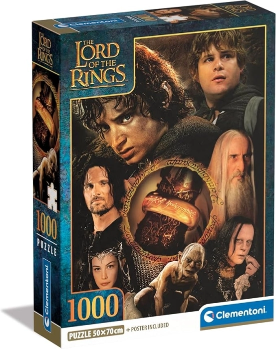the lord of the rings - puzzle 1000 pezzi