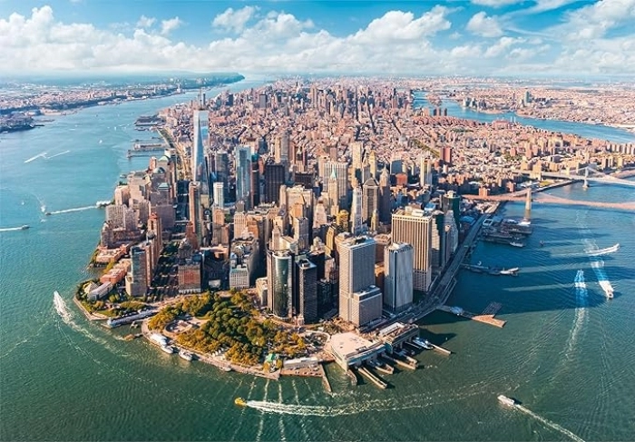 lower manhattan new york - puzzle 2000 pezzi