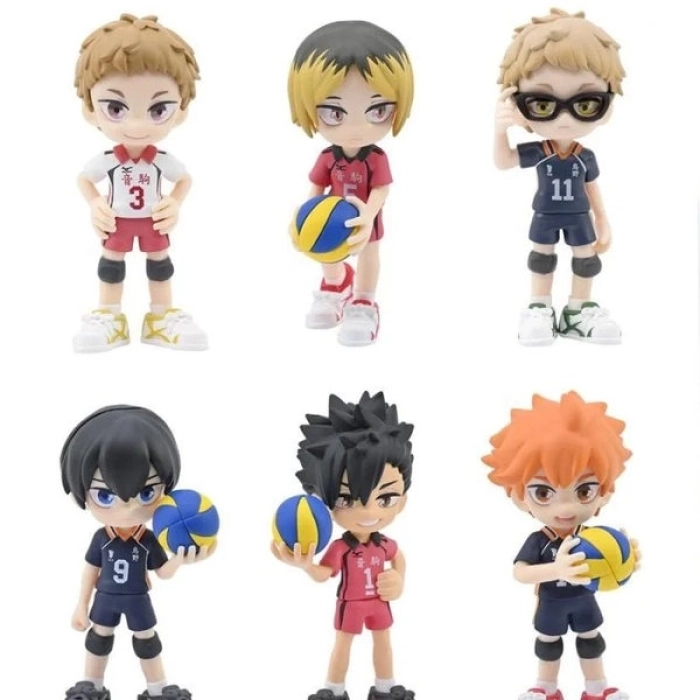 haikyu - anime figures blind box - 1 personaggio assortito
