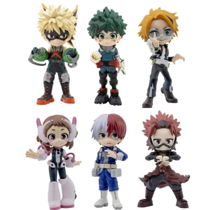 my hero academia - anime figures blind box - 1 personaggio assortito