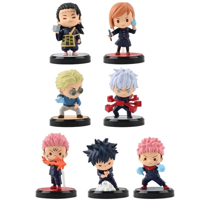 jujutsu kaisen - hero blind box - cursed series - 1 personaggio assortito