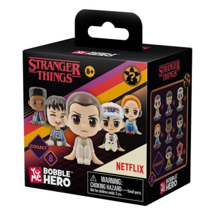 stranger things - bobble hero blind box - 1 personaggio assortito