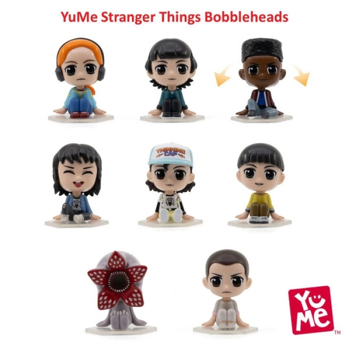 stranger things - bobble hero blind box - 1 personaggio assortito